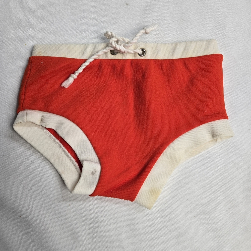 Vintage 70's Carter's Baby European Style Swimsuit 18 Months